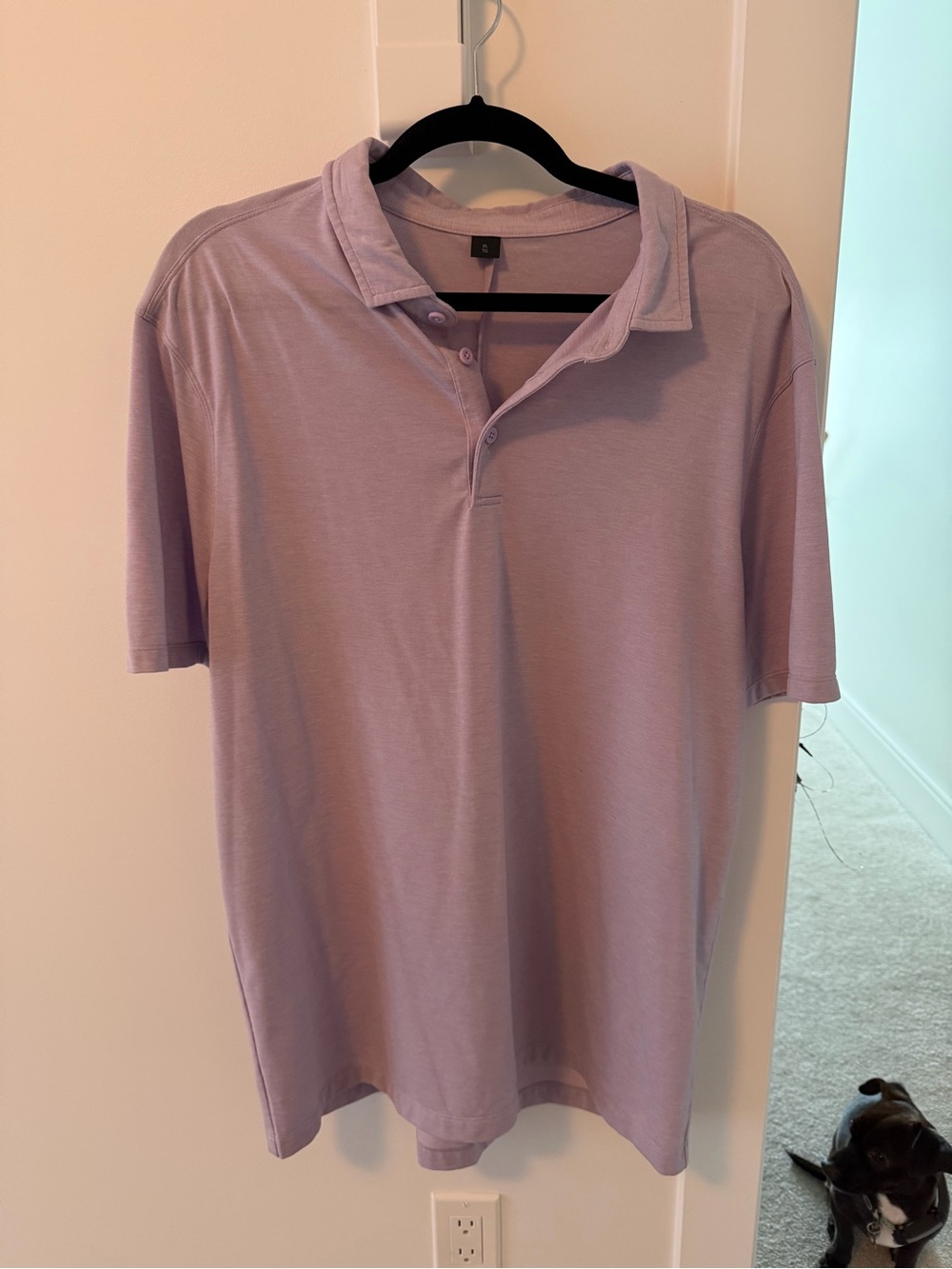 lululemon athletica Men's Light Lavender Polo